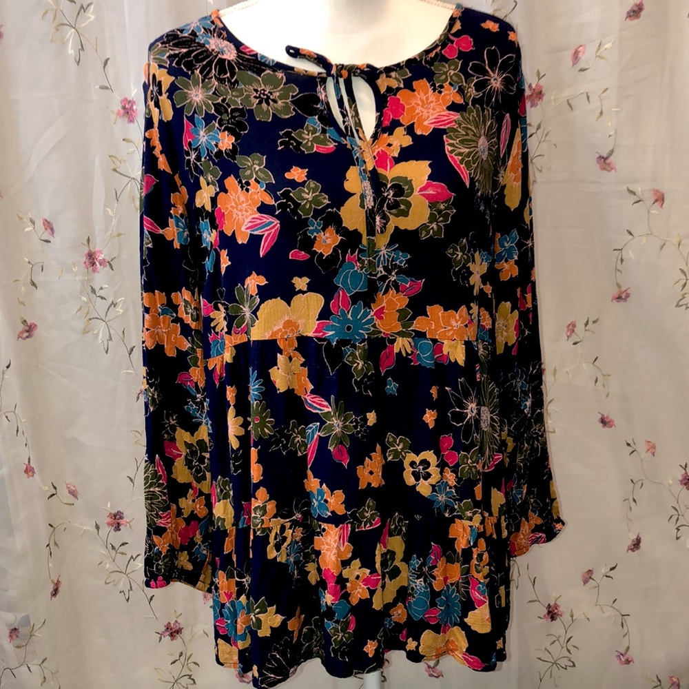Rachel Zoe Pheasant top - Picture 2 of 7